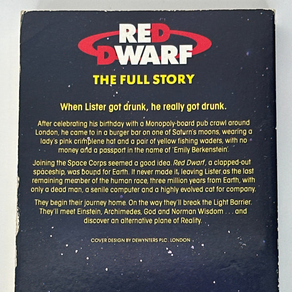 Red dwarf: Infinity welcomes careful drivers back cover image