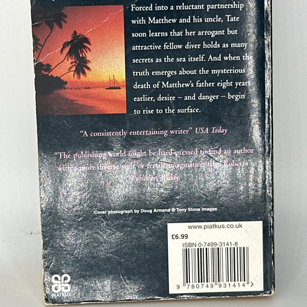 Nora Roberts The Reef back cover used books