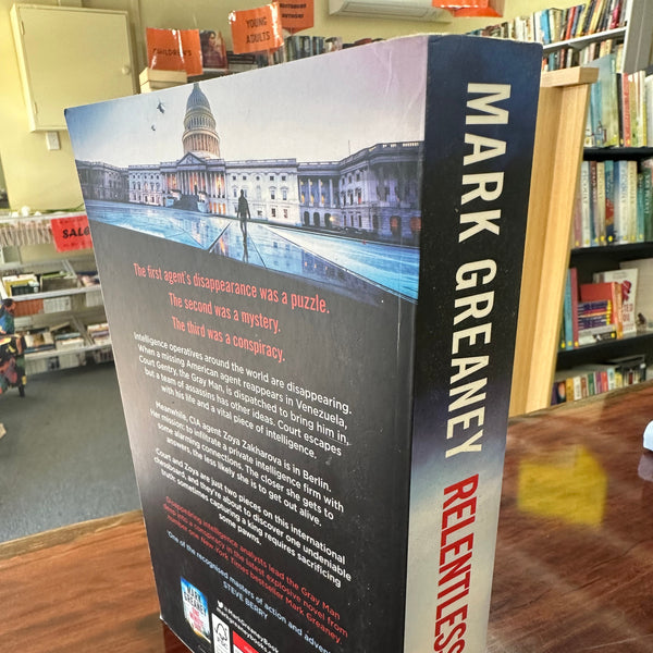 Mark Greaney Relentless cover image