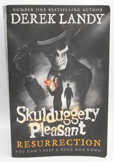 Derek Landy Resurrection (Skulduggery Pleasant) front cover image