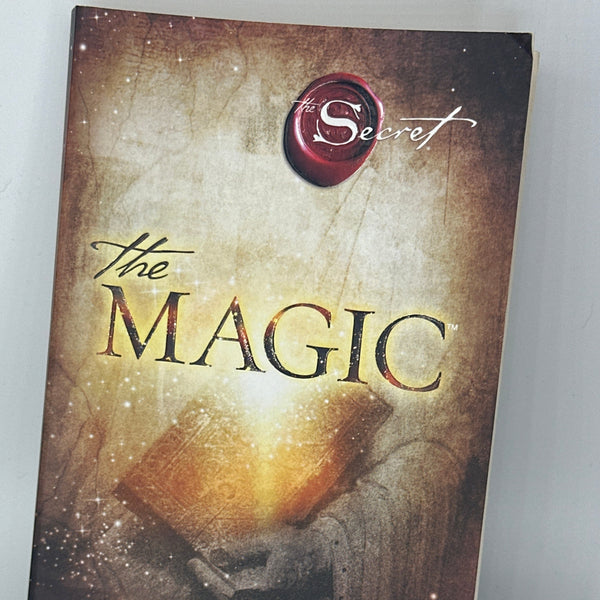 Rhonda Byrne The Magic actual front cover used books
