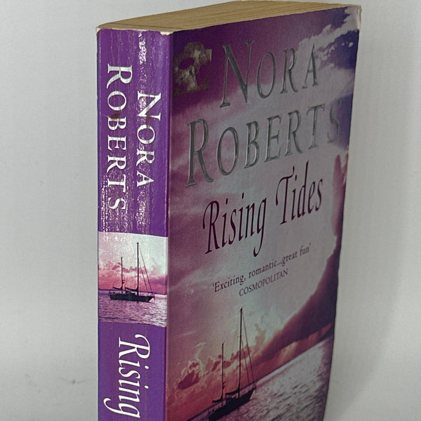 Nora Roberts Rising Tides spine used books