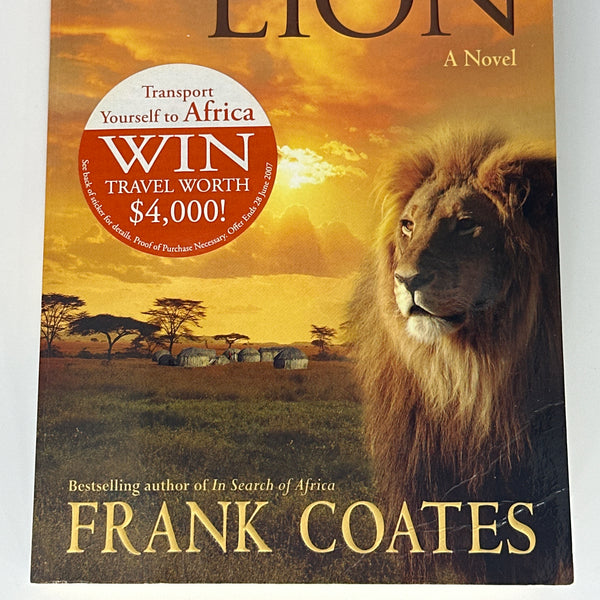 Frank Coates actual front cover image withsticker Win Travel