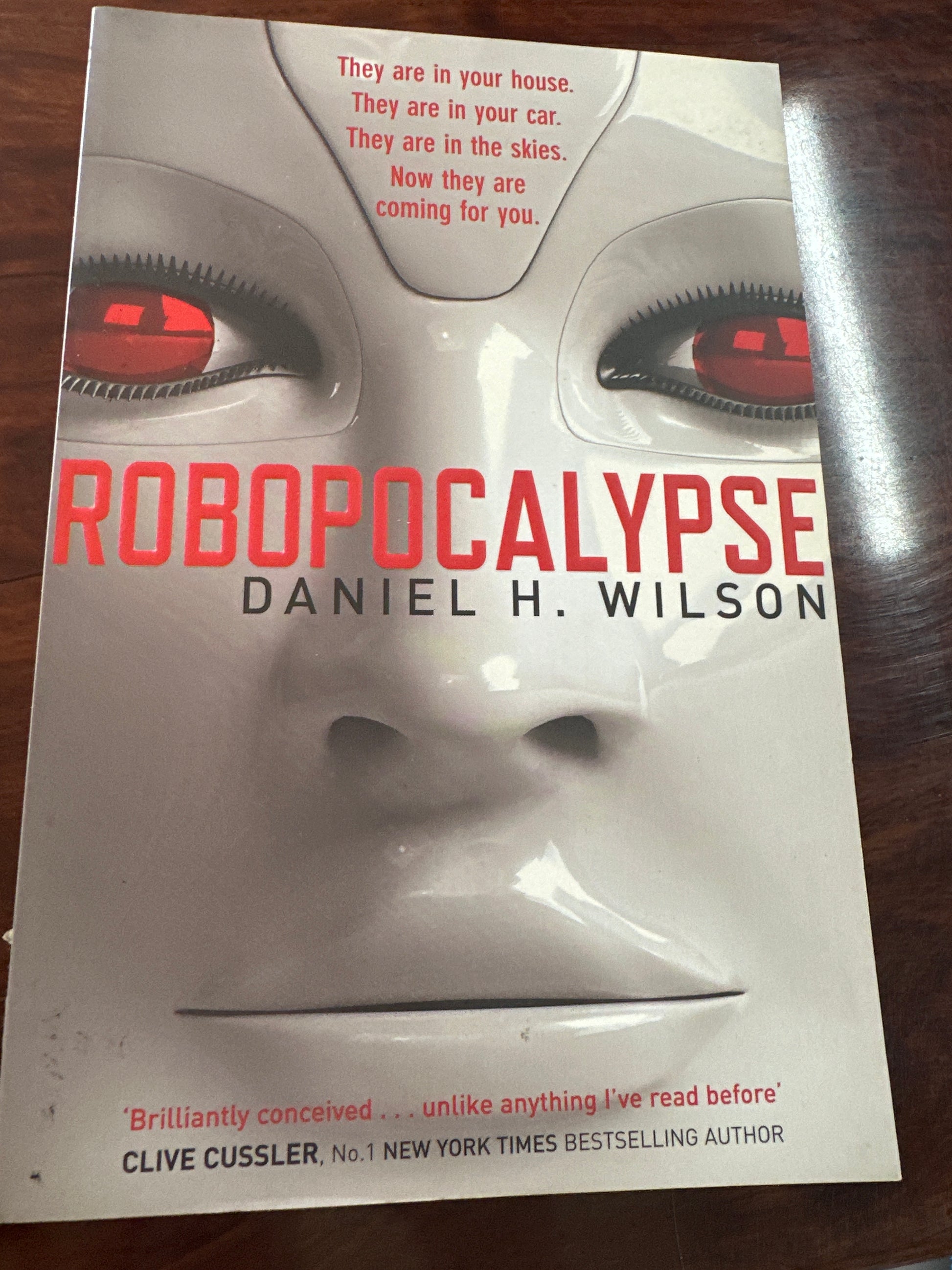 Robopocalypse by Daniel H Wilson front cover