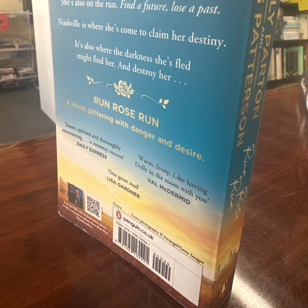 Dolly Parton & James Patterson Run Rose Run back cover