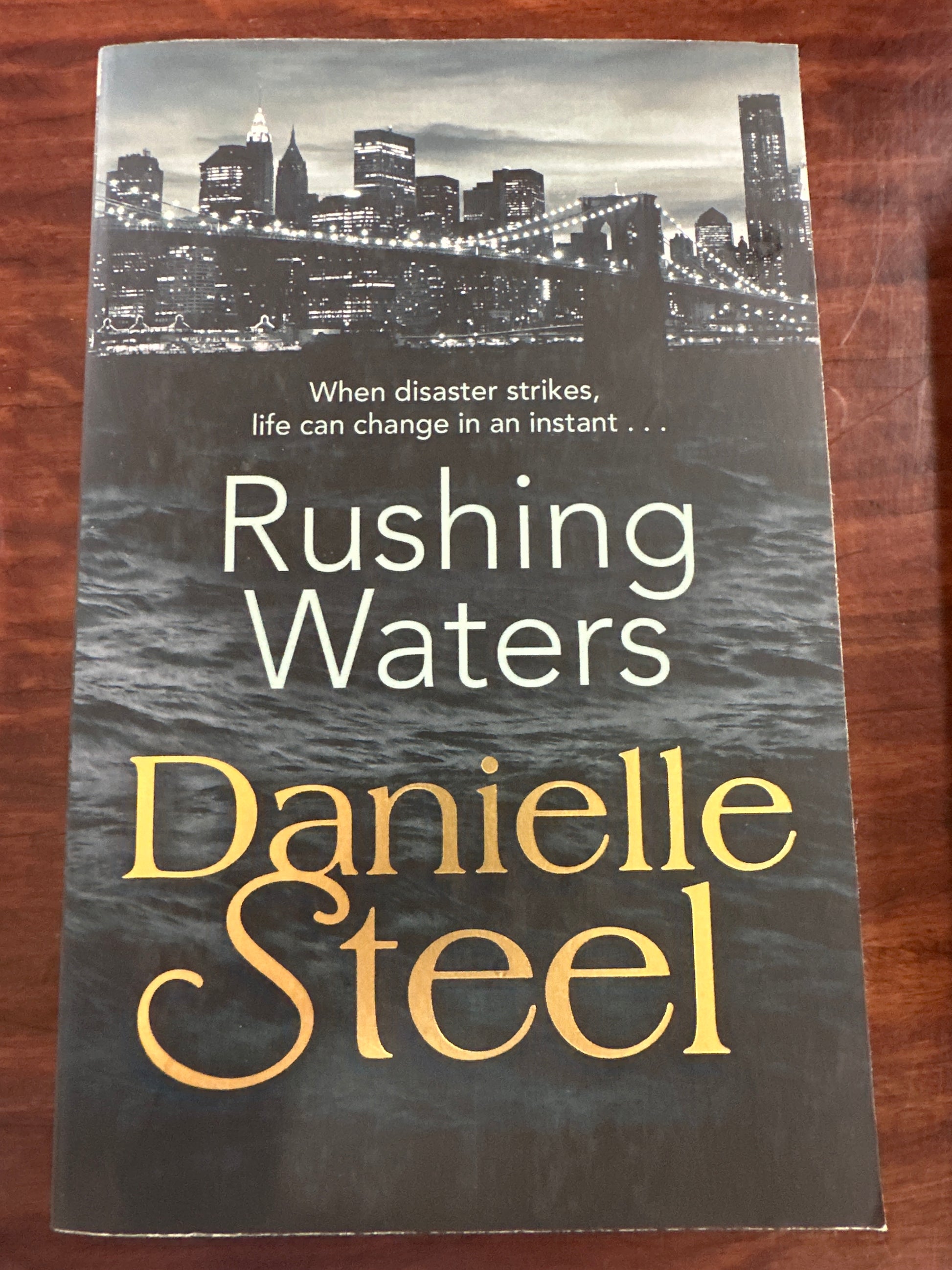 Danielle Steel Rushing Waters Cover