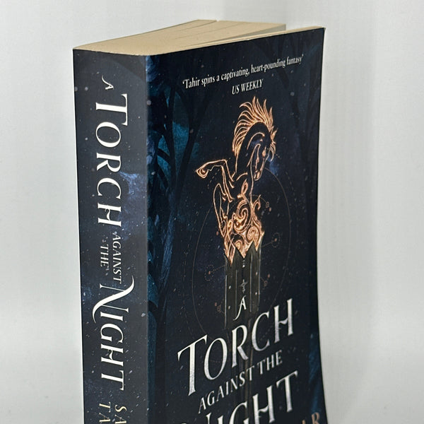 Sabaa Tahir Torch Against The Night actual spine used books
