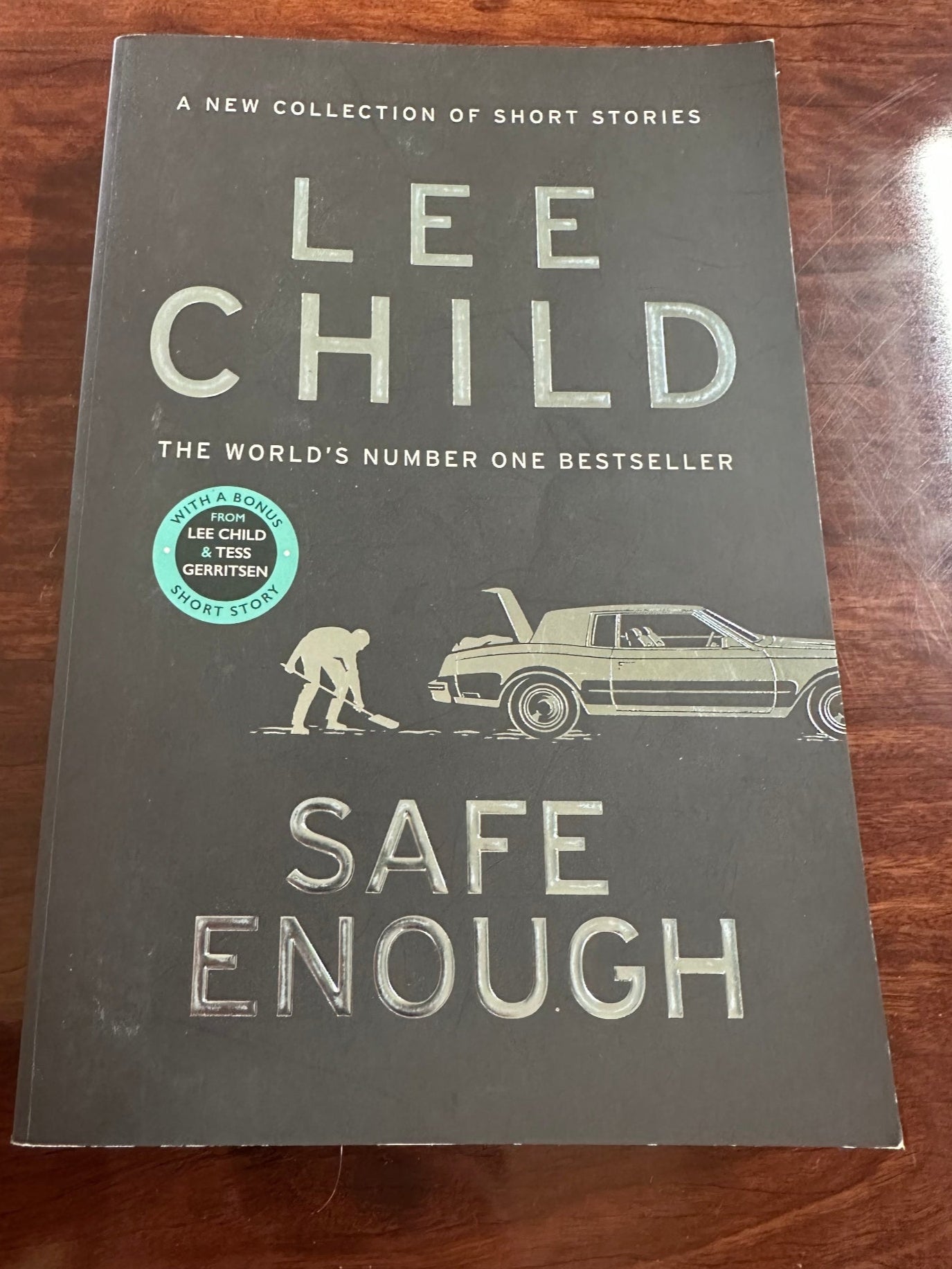 Lee Child Safe Enough Front Cover 