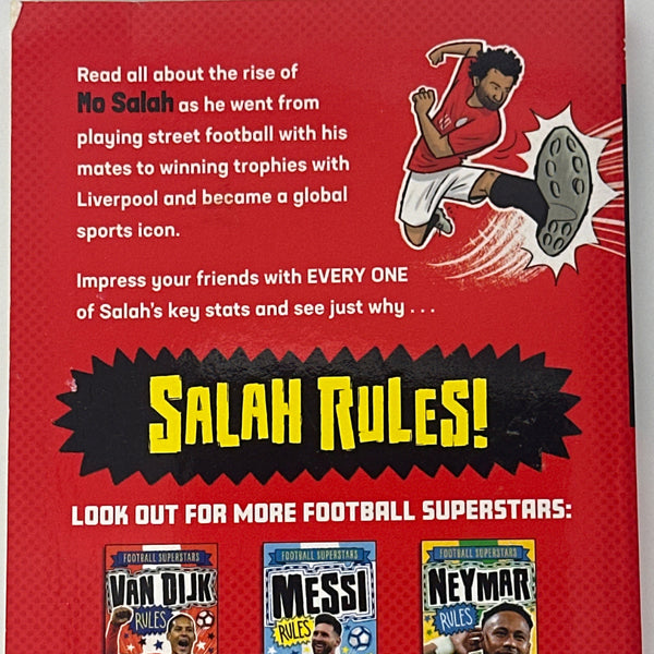 Salah Rules: 9 (Football Superstars) back cover used books