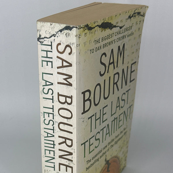 Sam Bourne The Last Testament Actual spine used books