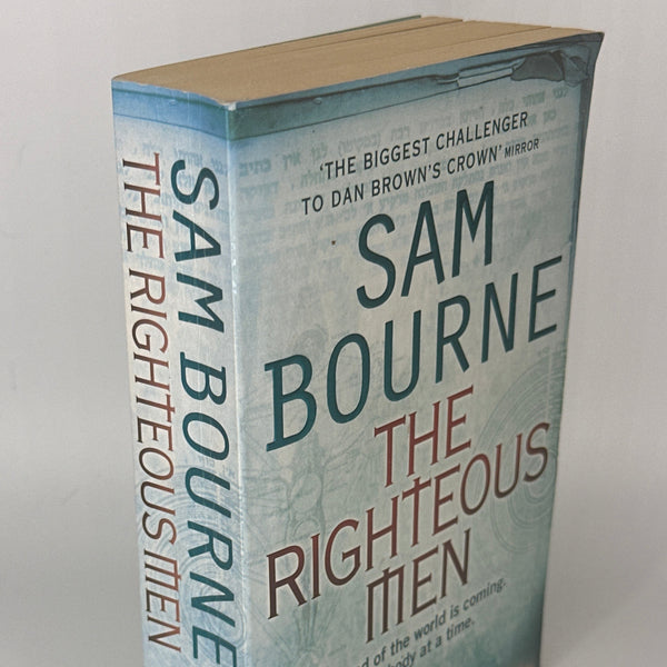 Sam Bourne The Righteous Men Actual Spine used books