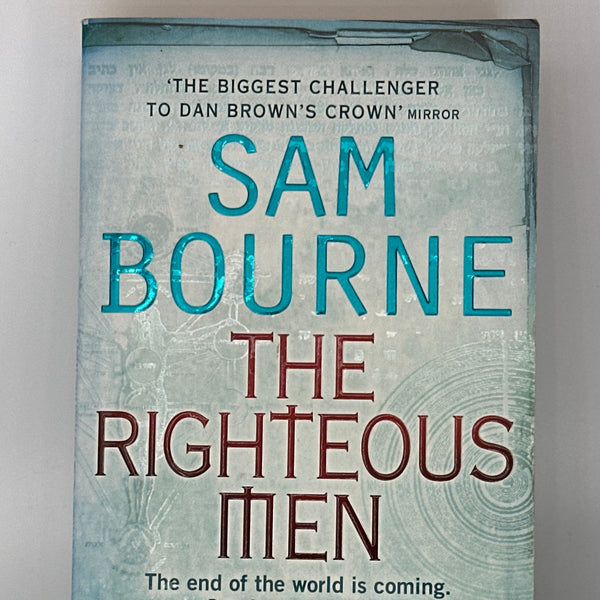 Sam Bourne The Righteous Men Actual front cover used books