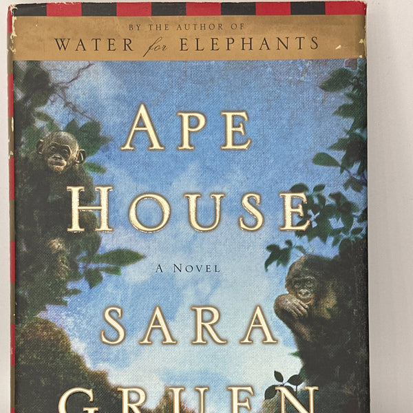 Sara Gruen Ape House actual front cover used books