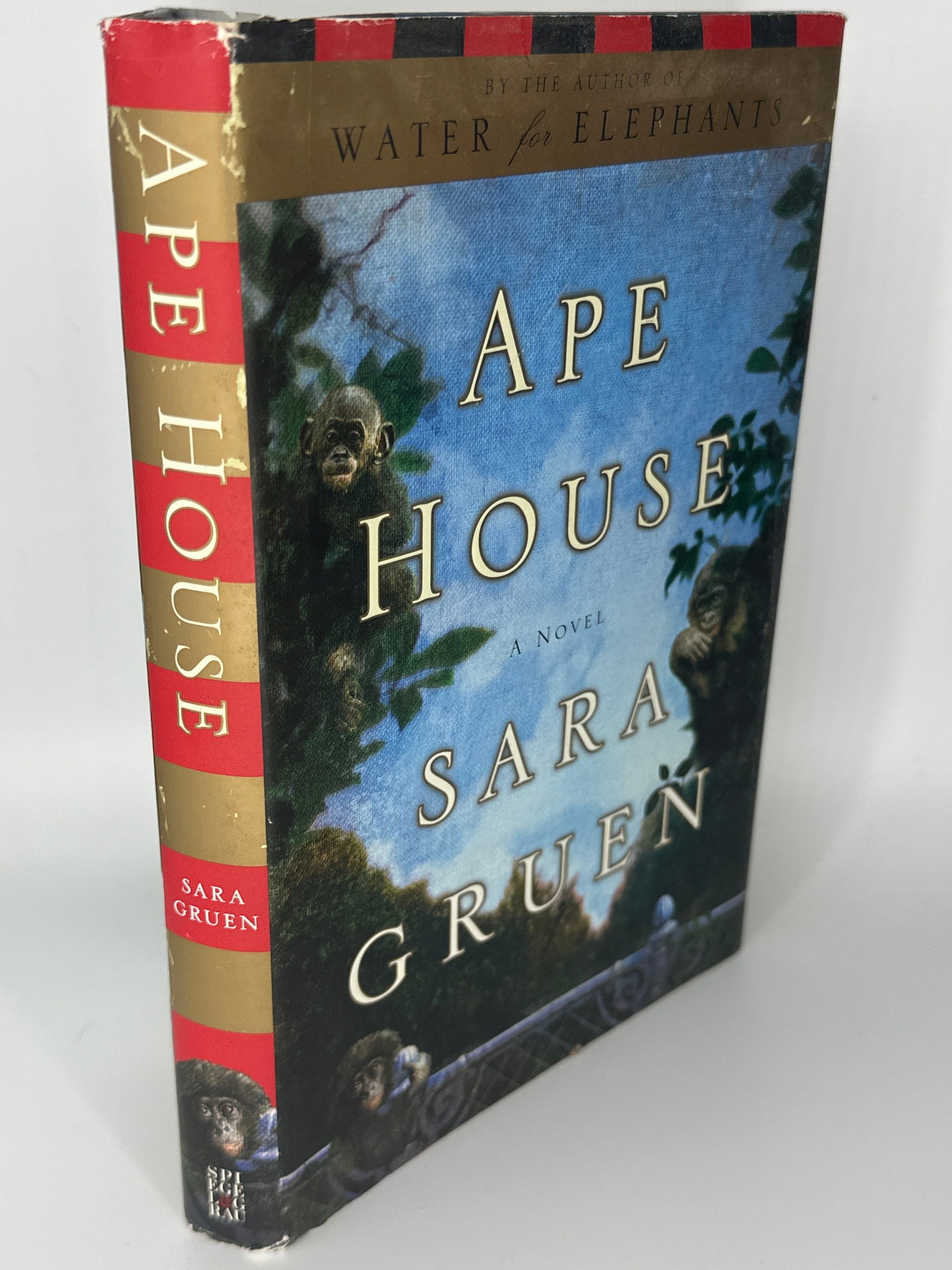 Sara Gruen Ape House actual spine used books