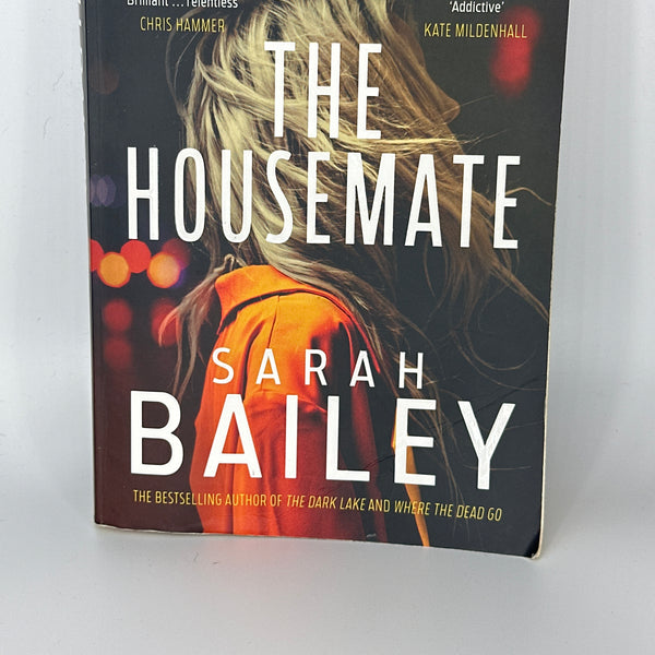 Sarah Bailey The Housemate actual front cover used books