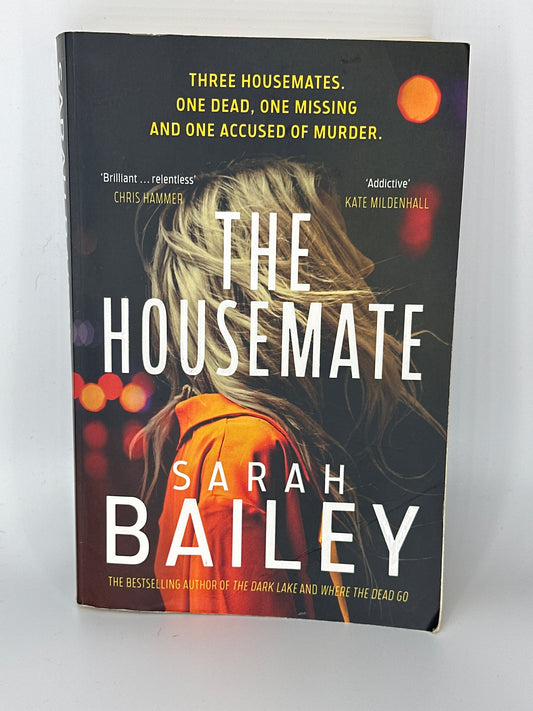 Sarah Bailey The Housemate actual front cover used books