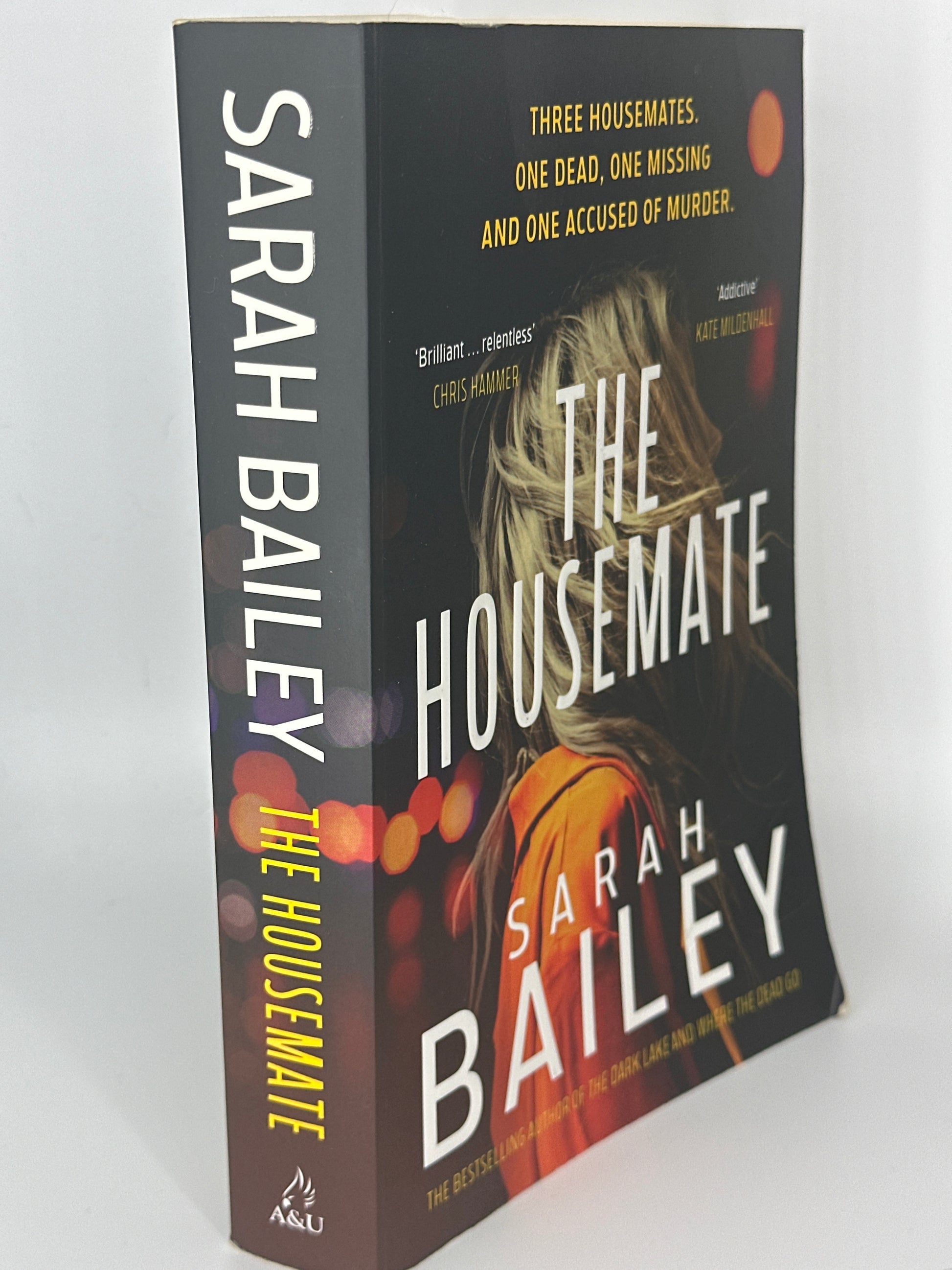 Sarah Bailey The Housemate actual spine used books