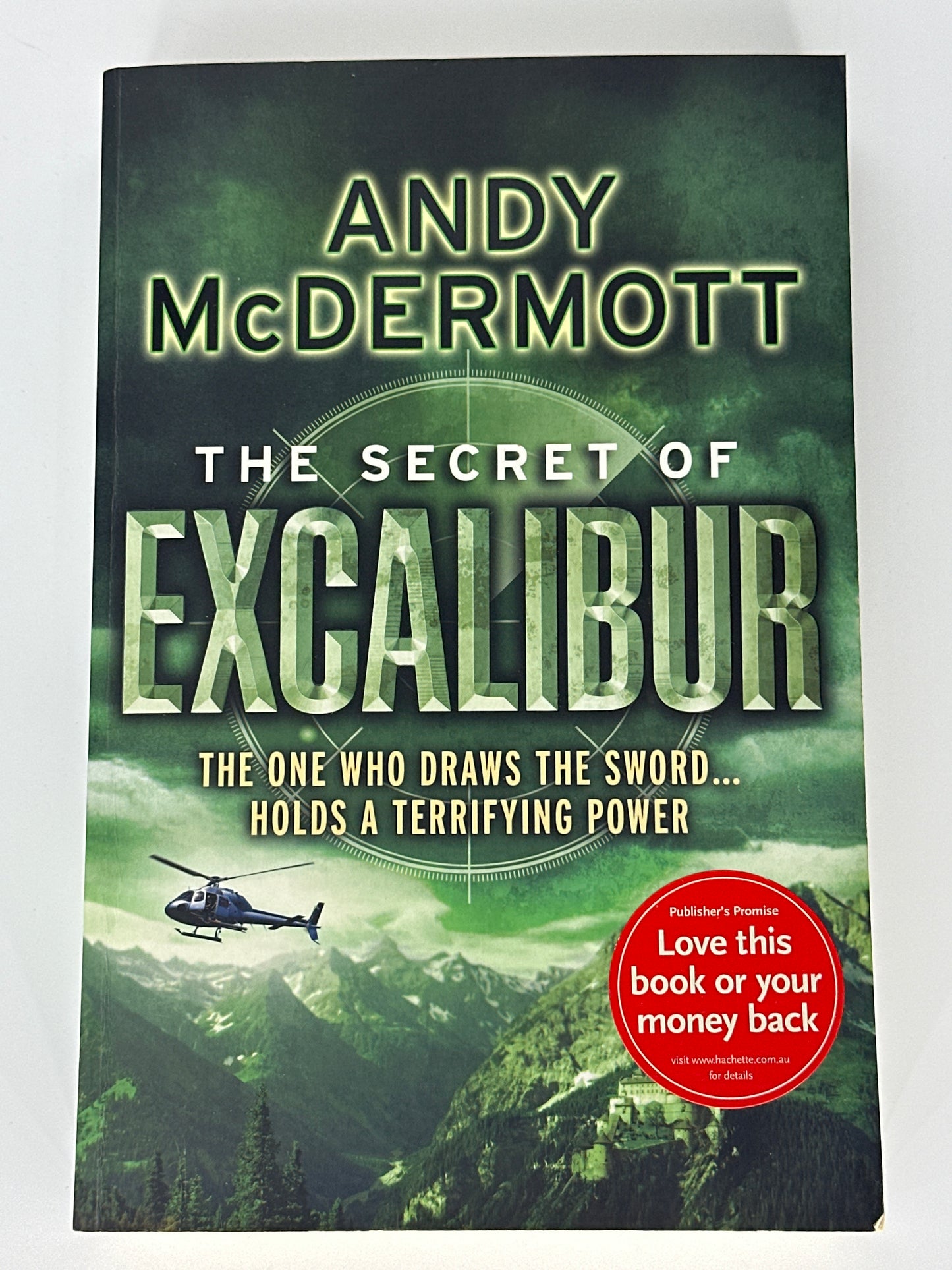 Andy McDermott The Secret of Excalibur front cover image
