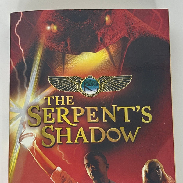 Rick Riordan The Serpent's Shadow (The Kane Chronicles) front cover image