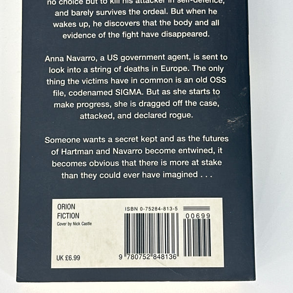 Robert Ludlum The Sigma Protocol back cover image