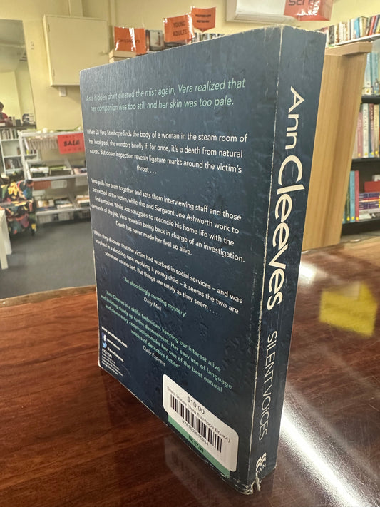 Ann Cleeves Silent Voices back cover