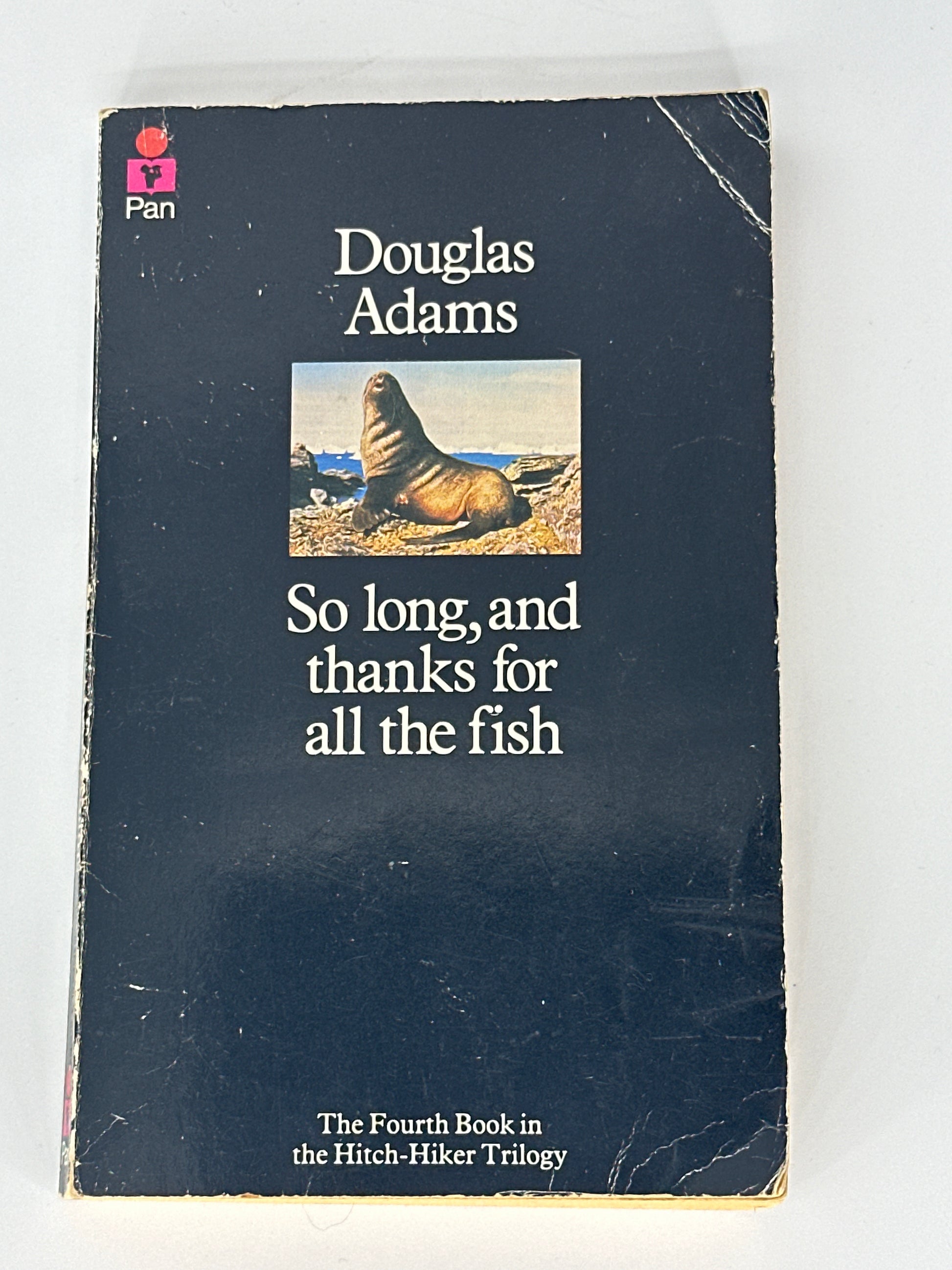 Douglas Adams So Long, and Thanks for All the Fish front cover image