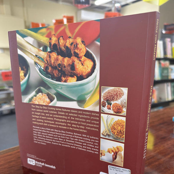 StepbyStep Balinese Cooking back cover image