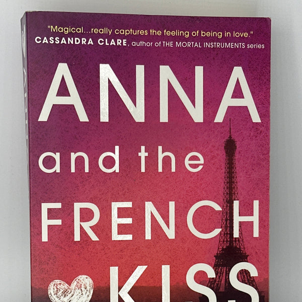 Stephanie Perkins Anna and the French Kiss actual front cover used books