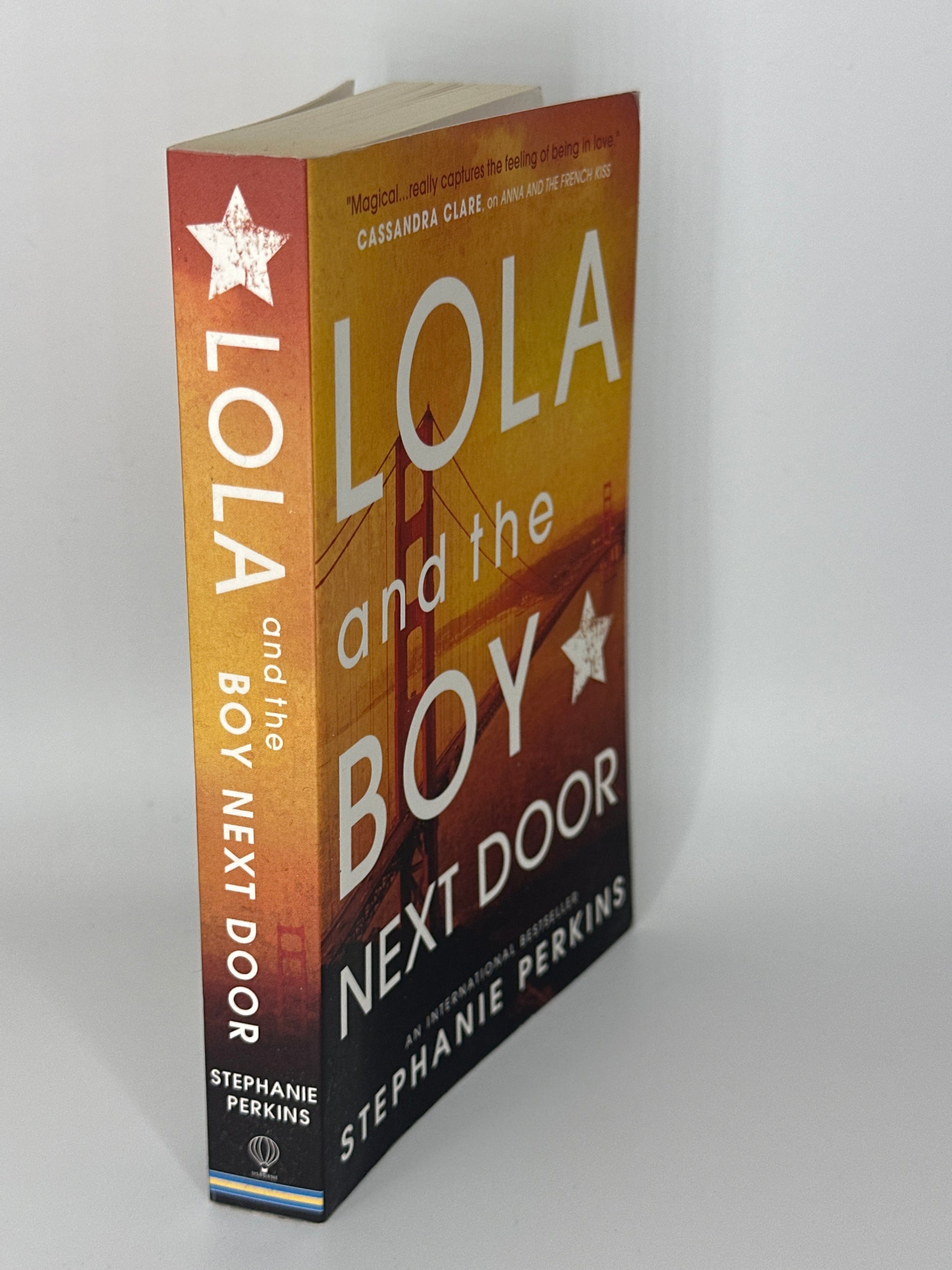 Stephanie Perkins Lola & The Boy Next Door actual spine used books