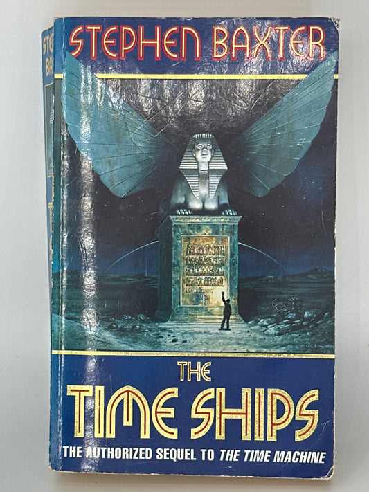 Stephen Baxter Time Ships actual front cover used books