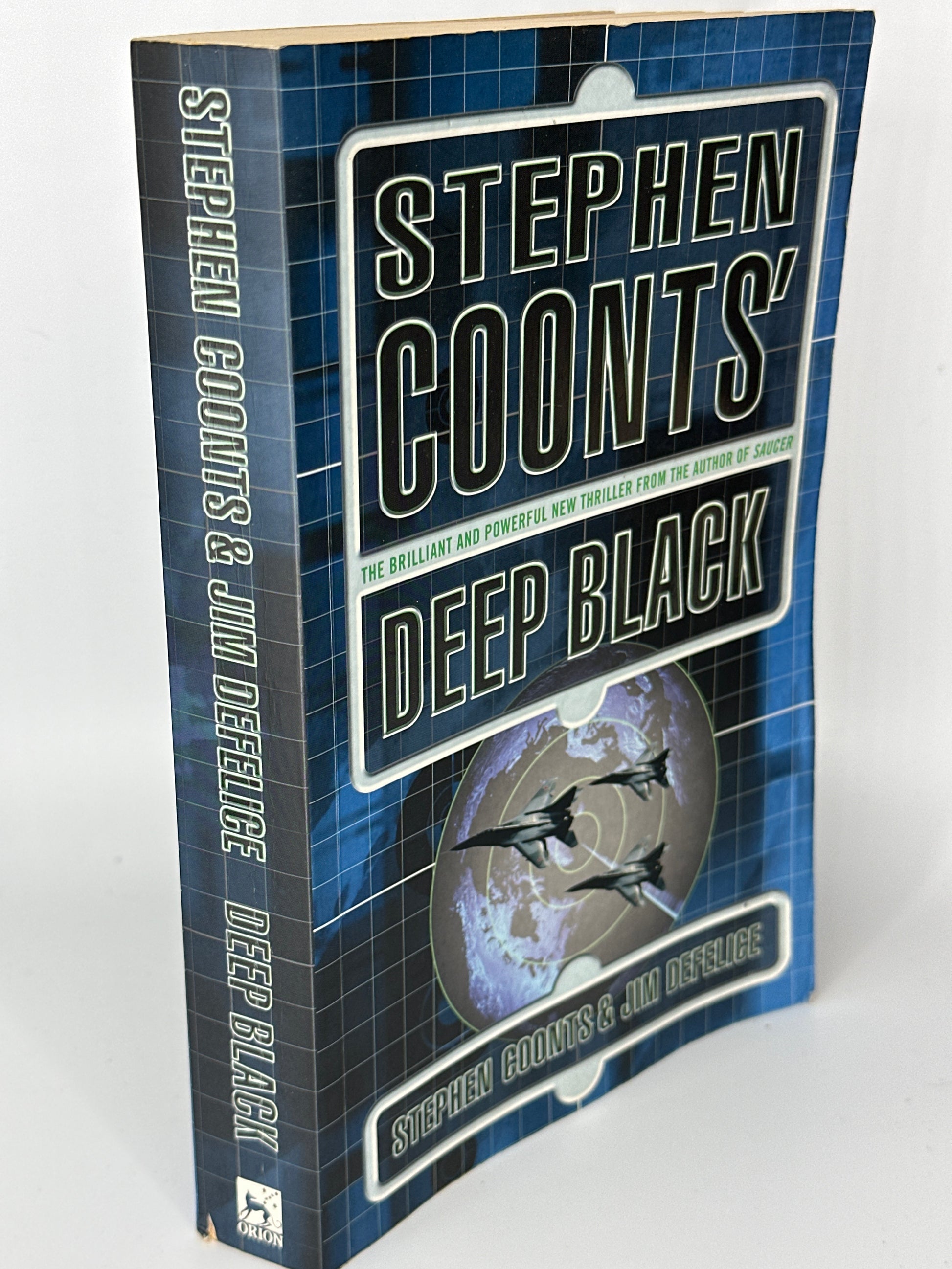 Stephen Coonts Deep Black actual spine used books