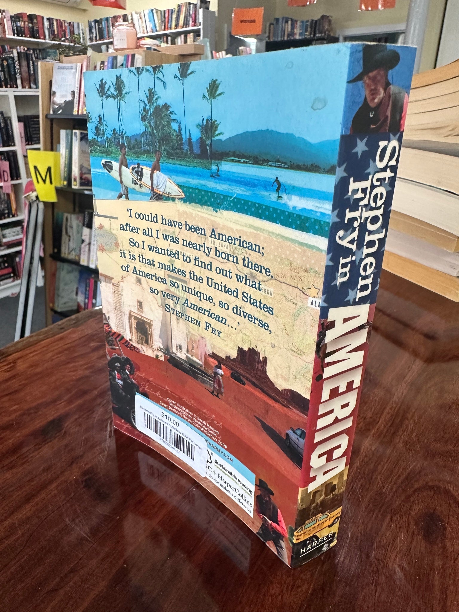 Stephen Fry in America back cover image