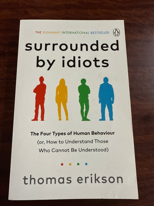 Thomas Erikson Surrounded by Idiots cover
