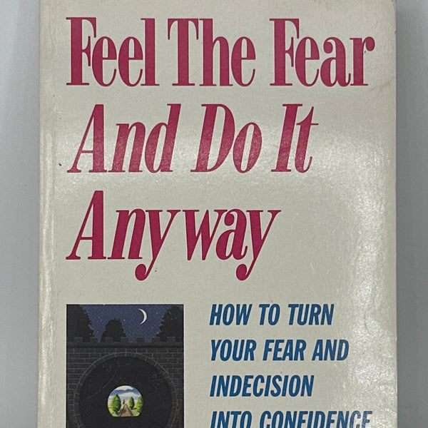 Susan Jeffers Feel the Fear and Do It Anyway actual front cover used books