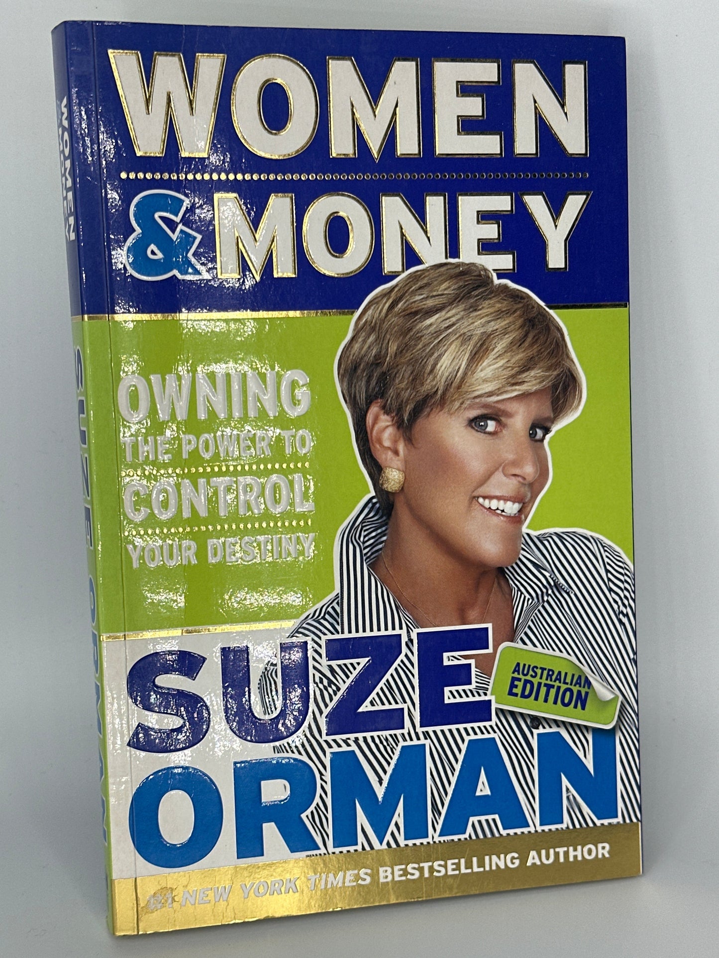 Suze Orman Women & Money: Owning The Power To Control Your Destiny actual front cover used books