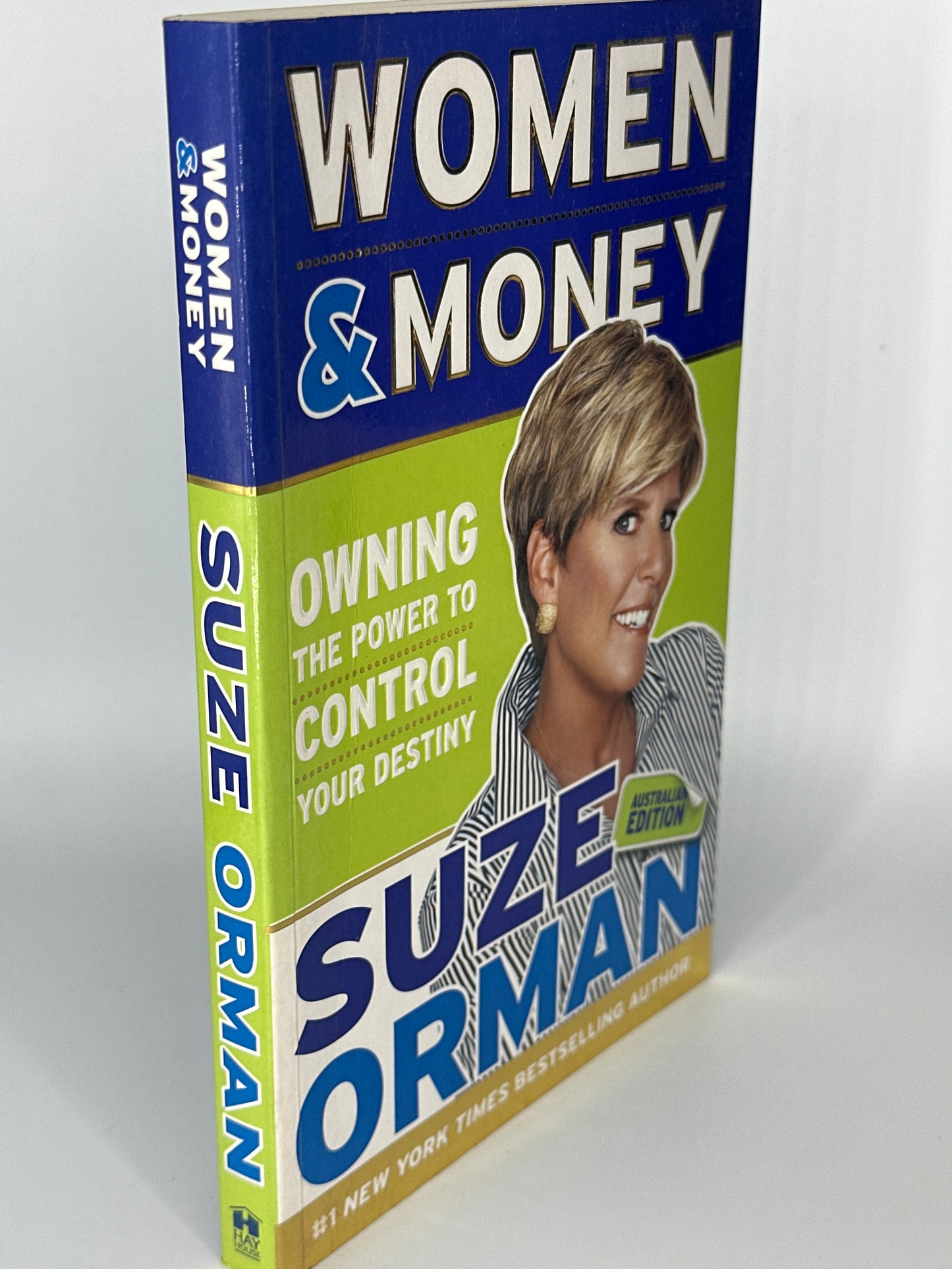 Suze Orman Women & Money: Owning The Power To Control Your Destiny actual spine used books