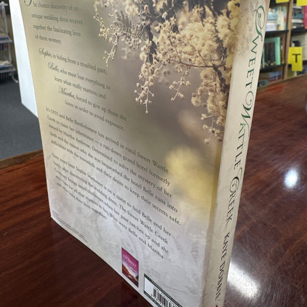 Kaye Dobbie Sweet Wattle Creek back cover