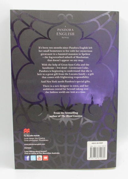Tara Moss The Spider Goddess actual back cover used books