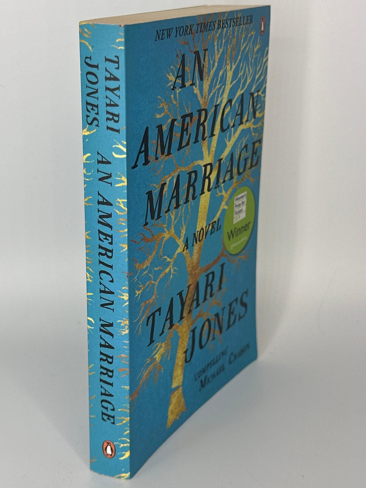 Tayari Jones - An American Marriage actual spine used books