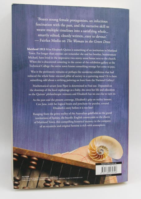 Tea Cooper The Girl In The Painting Actual Back cover used books