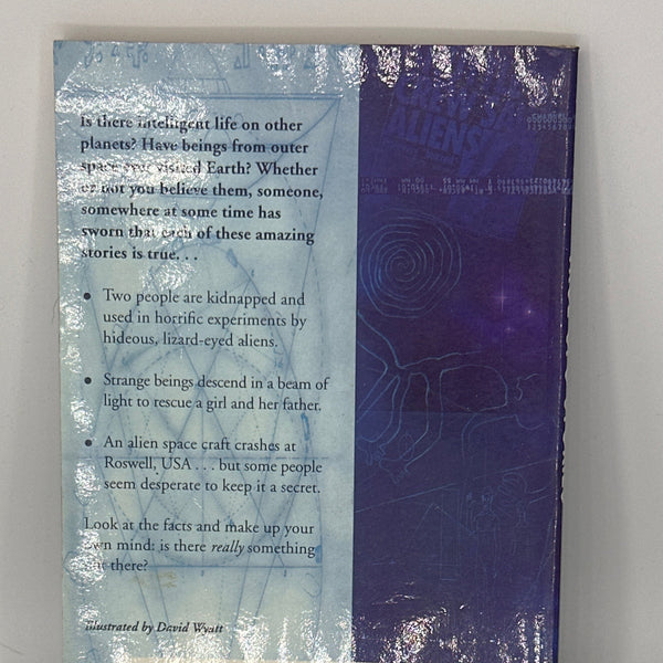Terry Deary True UFO Stories (True Stories) Actual back cover cover used books