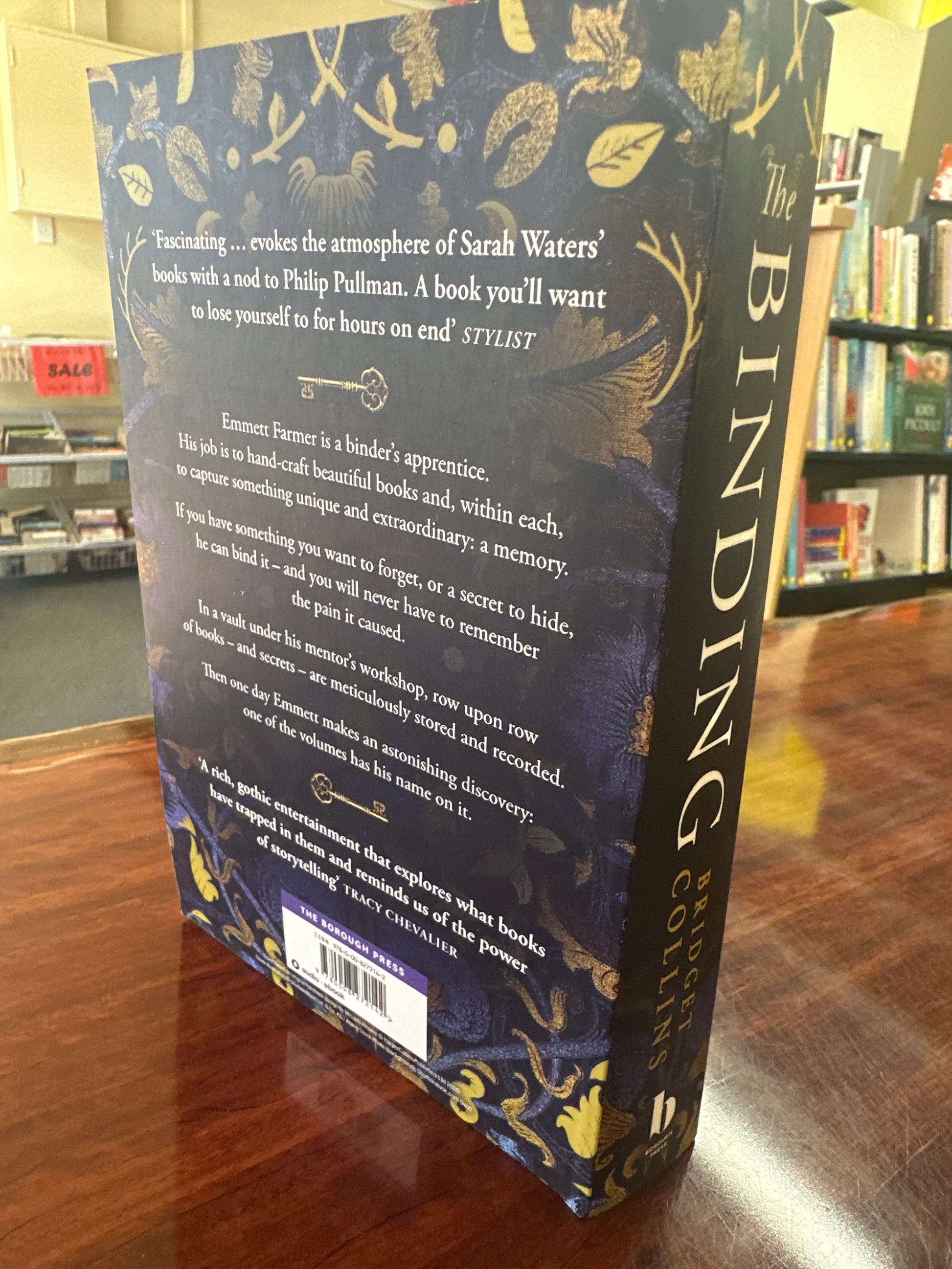 Bridget Collins The Binding back cover
