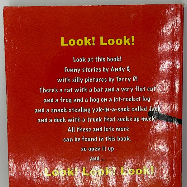 Andy Griffiths The Cat on the Mat is Flat back cover used books