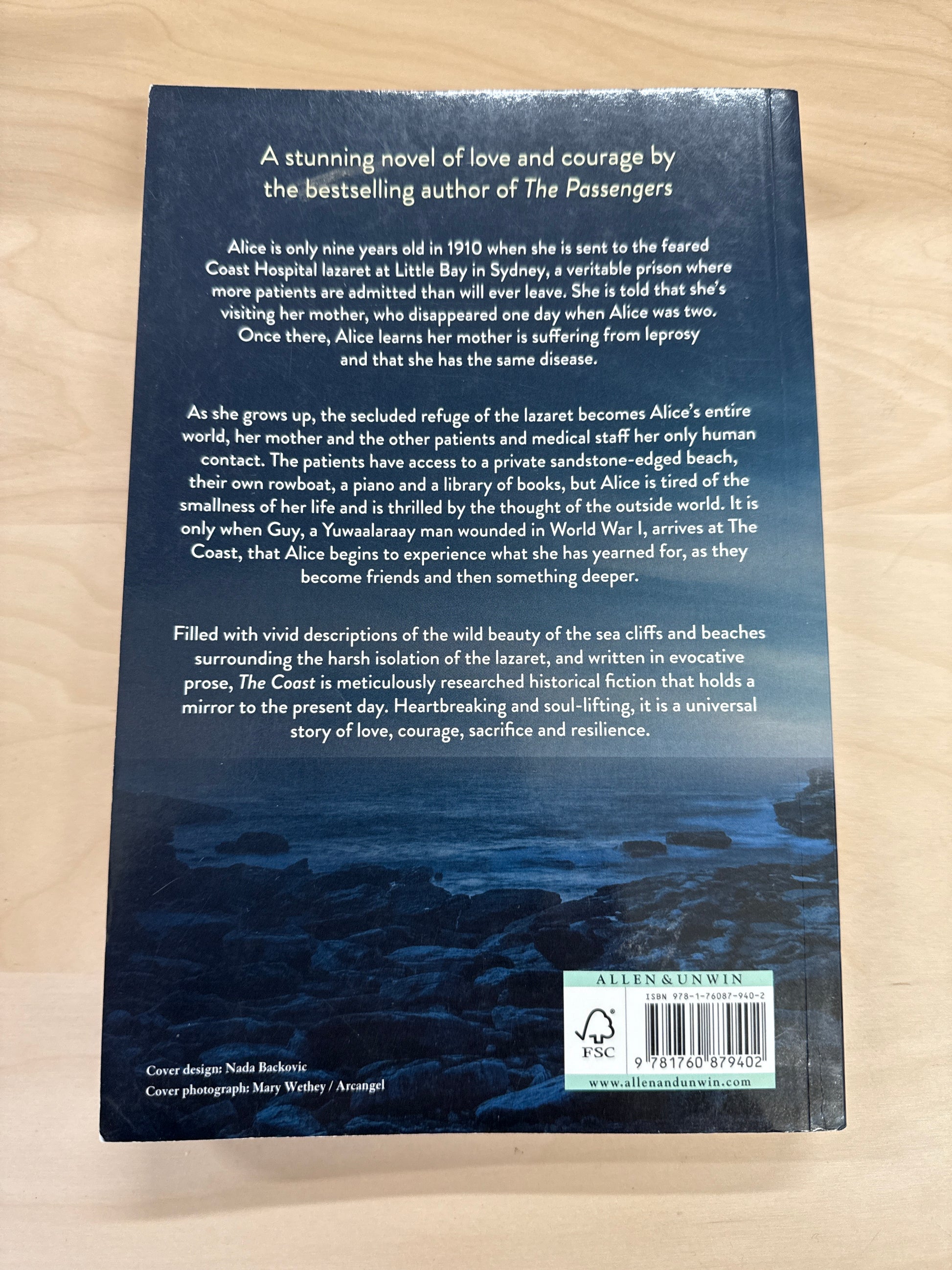 Eleanor Limprecht The Coast back cover