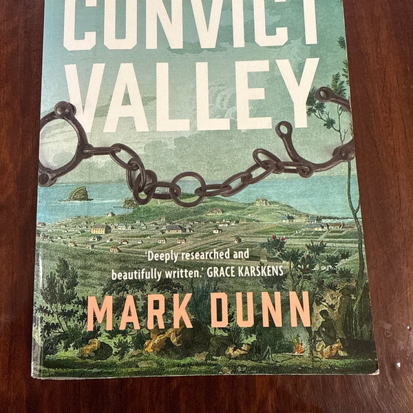 Mark Dunn The Convict Valley cover