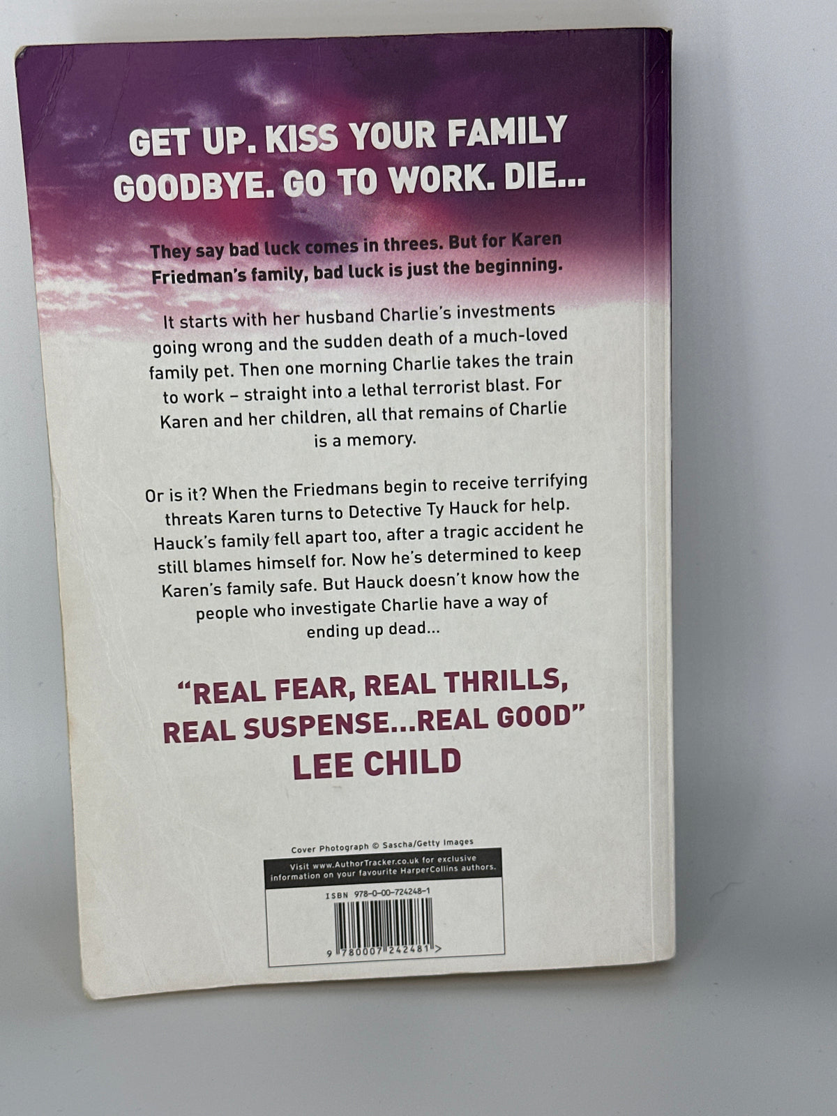 The Dark Side - Andrew Gross-Back Cover - Used Books
