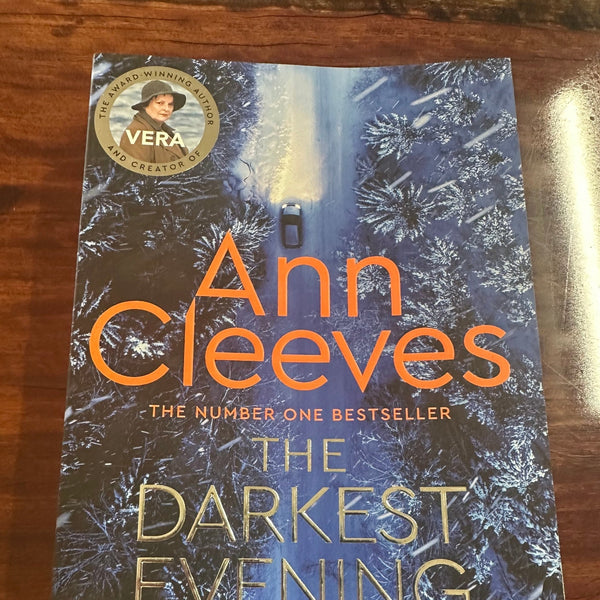 Ann Cleeves The Darkest Evening cover