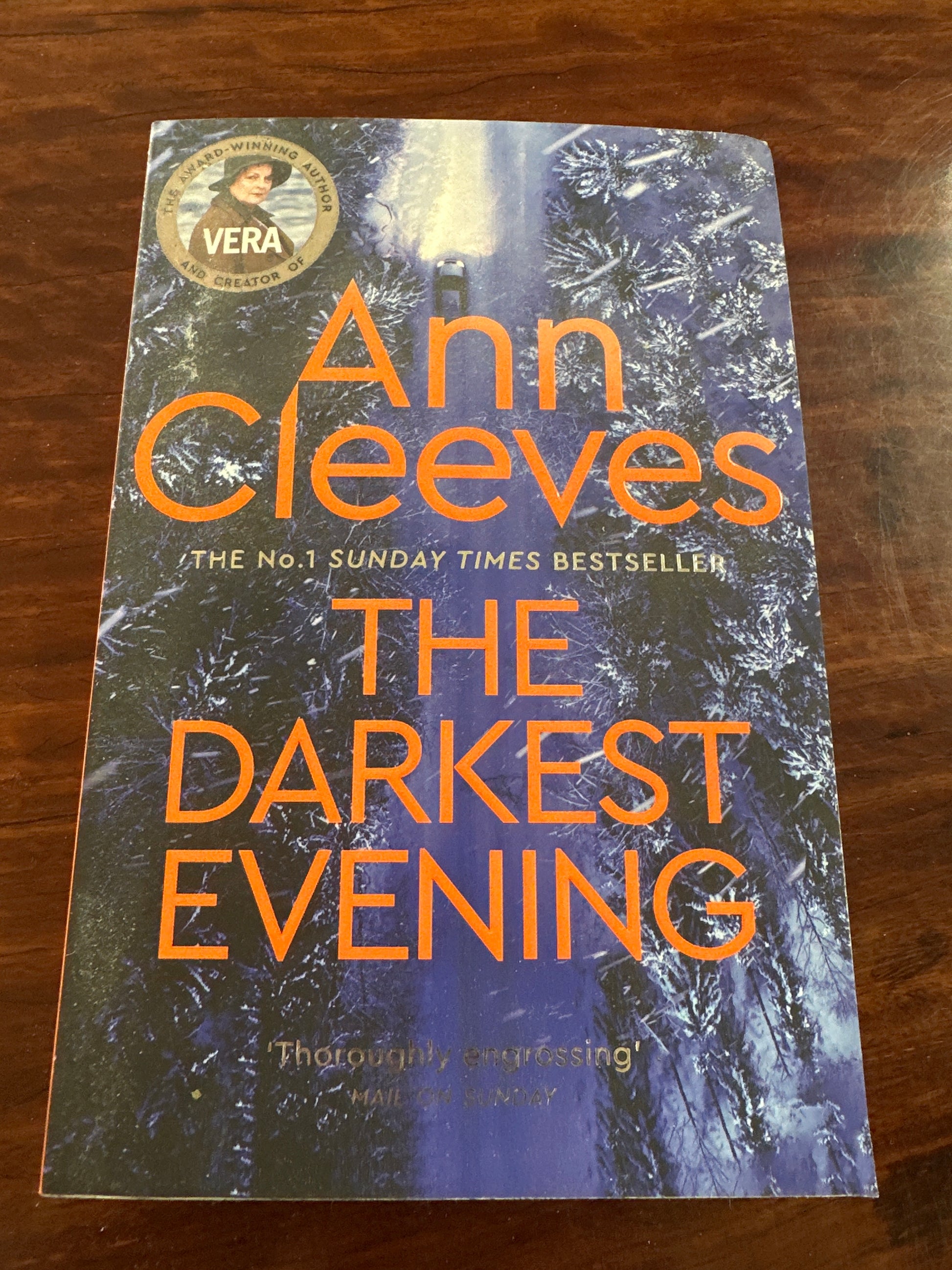 Ann Cleeves The Darkest Evening cover