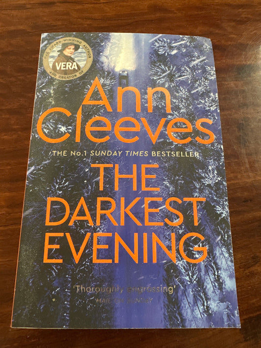 Ann Cleeves The Darkest Evening cover