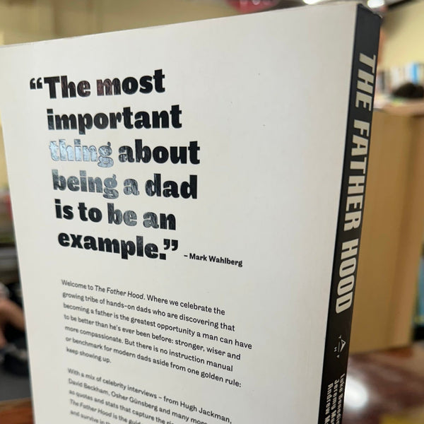 Luke Benedictus The Fatherhood back  cover